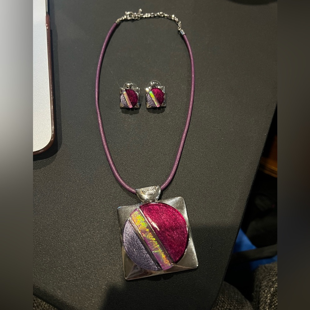 Earring and Necklace Set